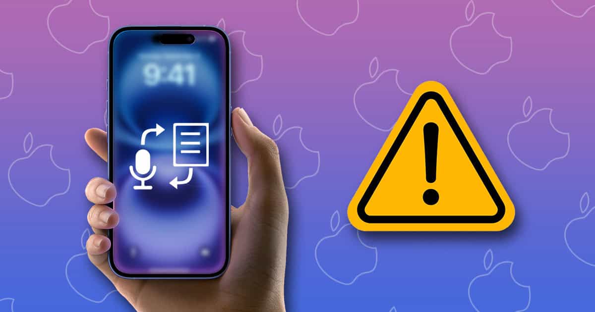 Dictation Not Working on iOS 18/18.3? Try These Fixes