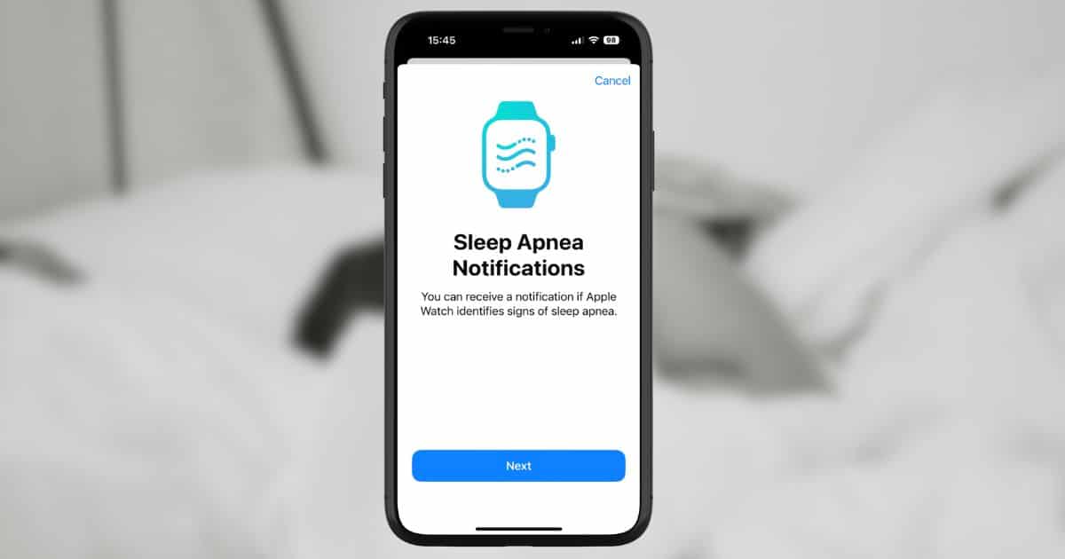 [Fix] “Sleep Apnea Notifications Are Not Available on Your Apple Watch”