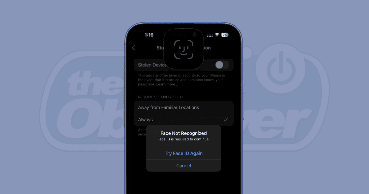 How To Turn Off Stolen Device Protection Without Face ID